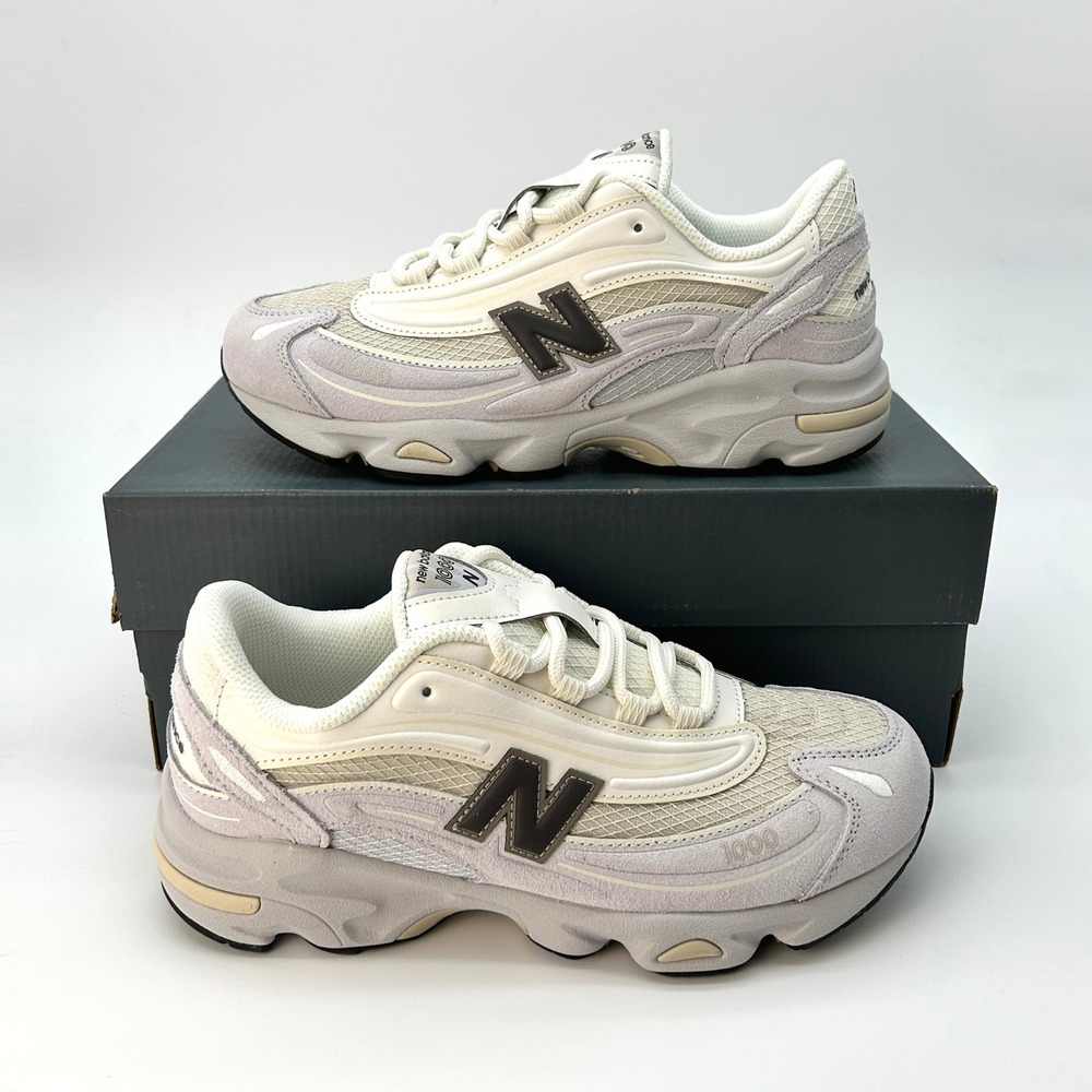 New Balance 1000 Sneakers Youth Size 6 Pearl Grey Purple White Y2K NEW GC1000SB